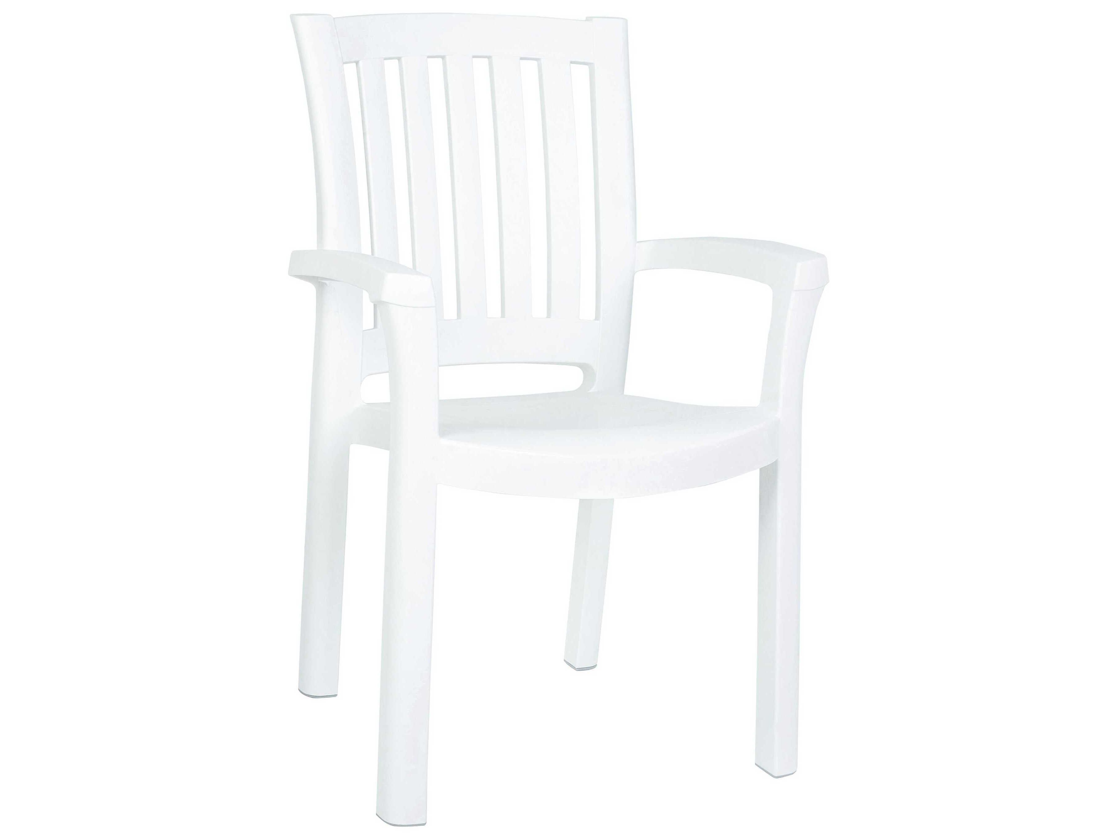Compamia Sunshine White Resin Dining Chair (Set of 2)