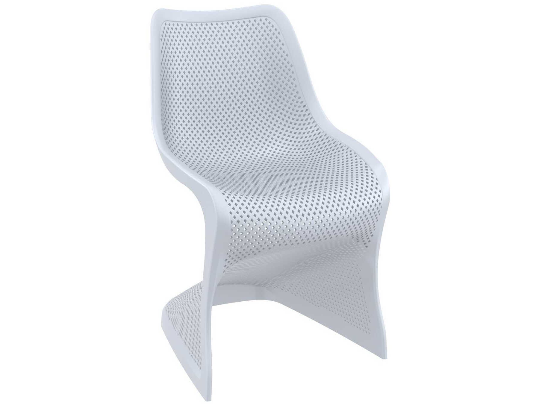Compamia Bloom Silver Resin Dining Chair (Set of 2)