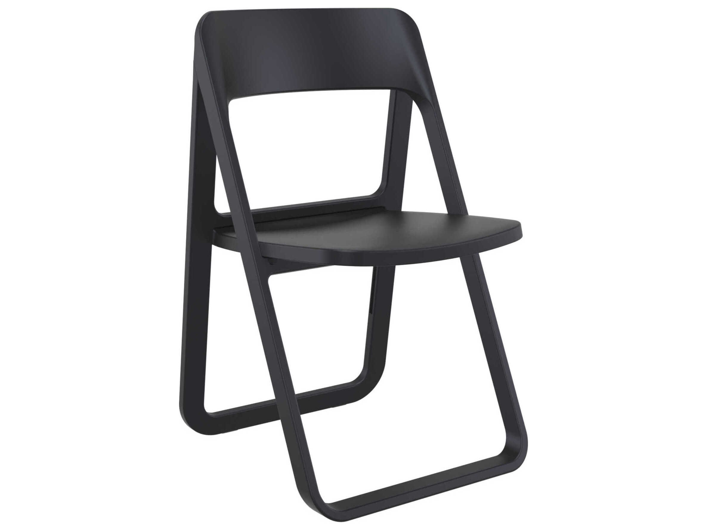 Compamia Dream Black Polypropylene Dining Chair