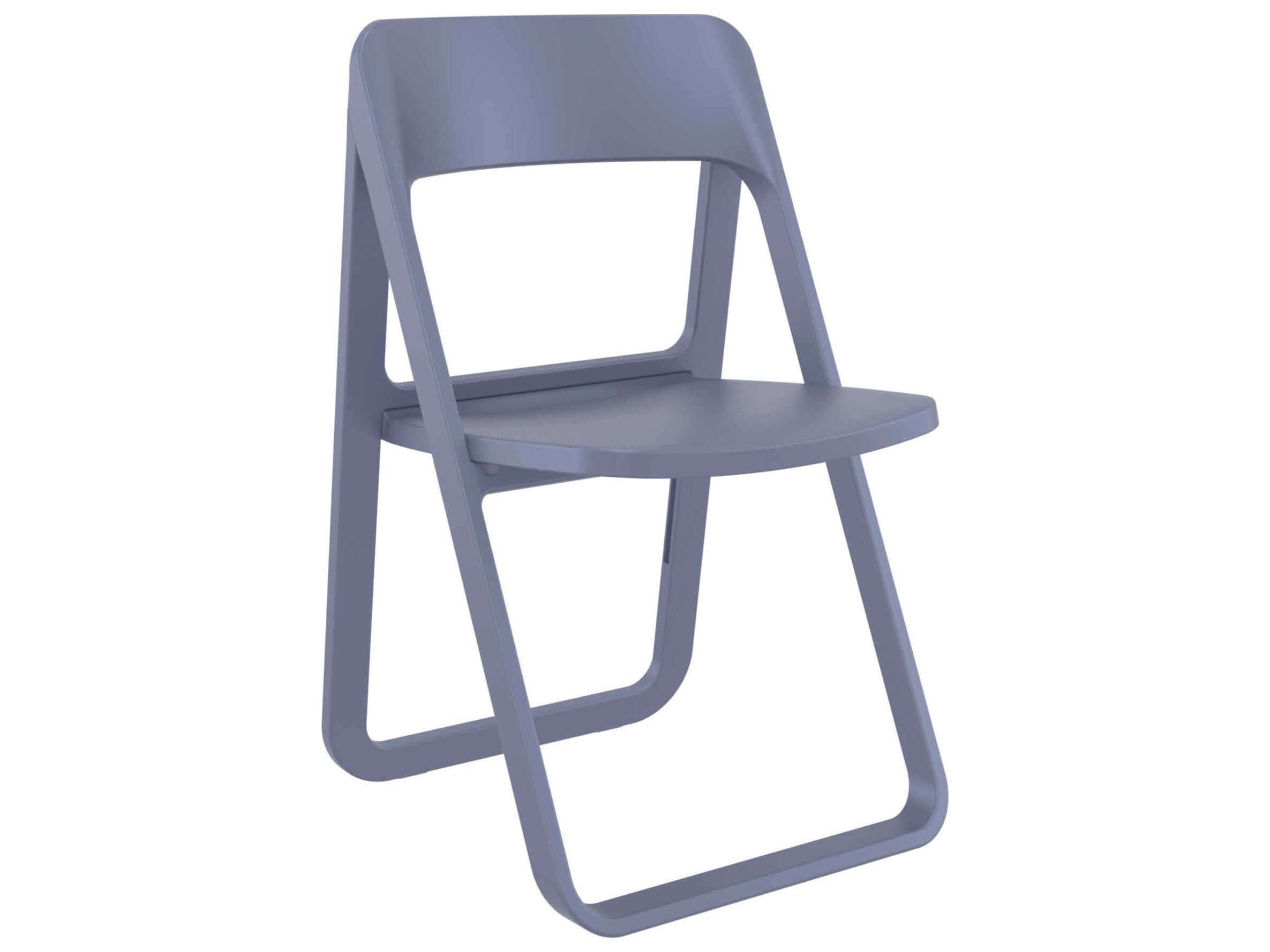 Compamia Dream Dark Gray Polypropylene Dining Chair