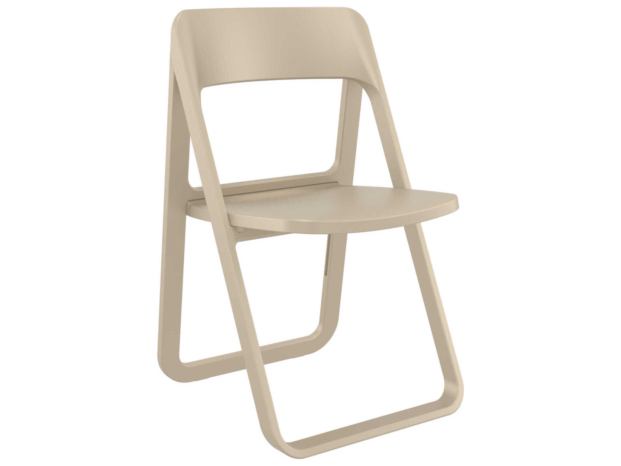 Compamia Dream Taupe Polypropylene Dining Chair
