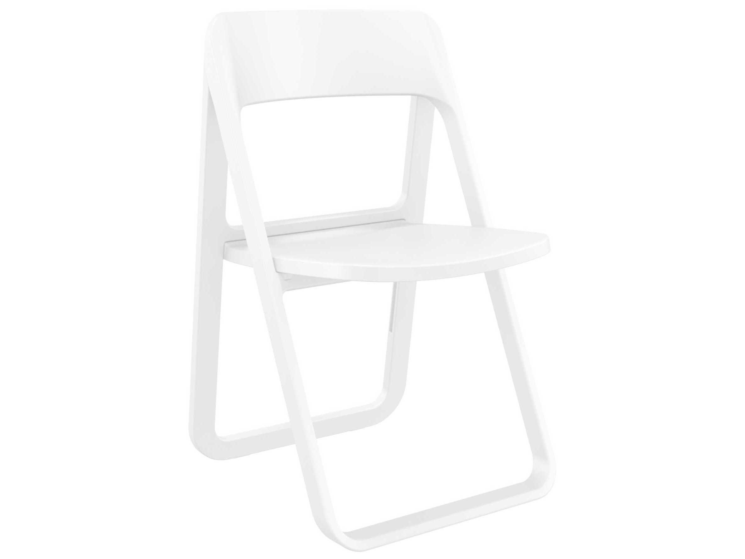 Compamia Dream White Polypropylene Dining Chair