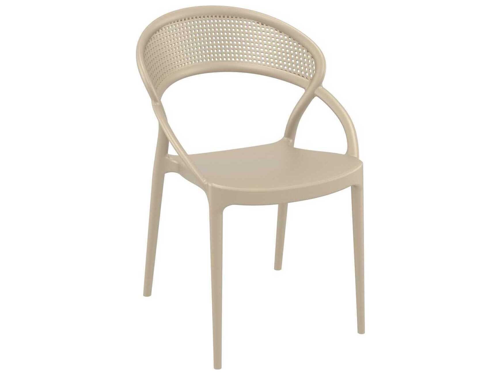 Compamia Sunset Taupe Resin Dining Chair (Set of 2)