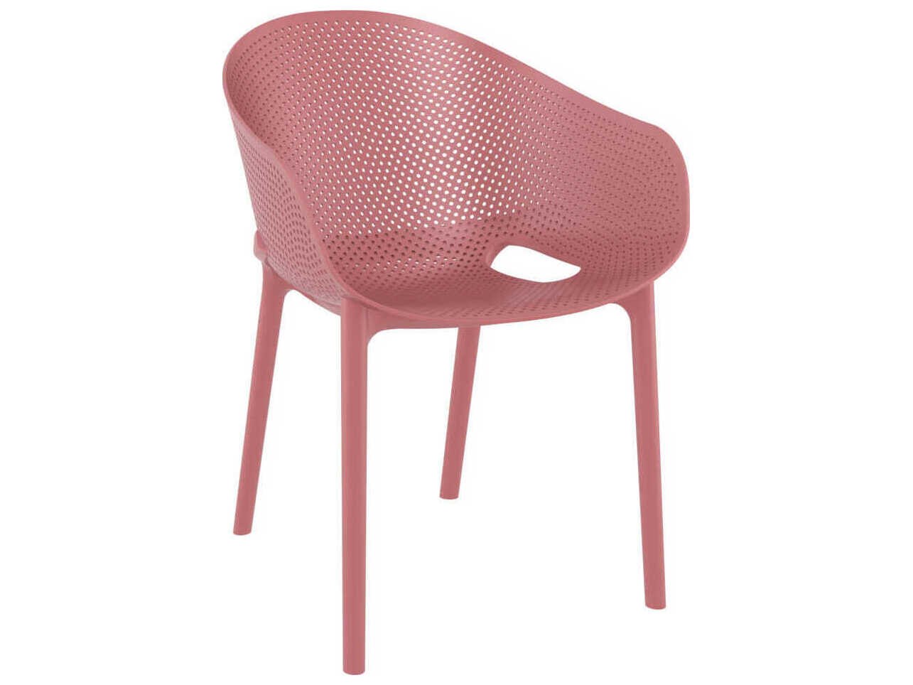 Compamia Sky Marsala Resin Dining Chair (Set of 2)