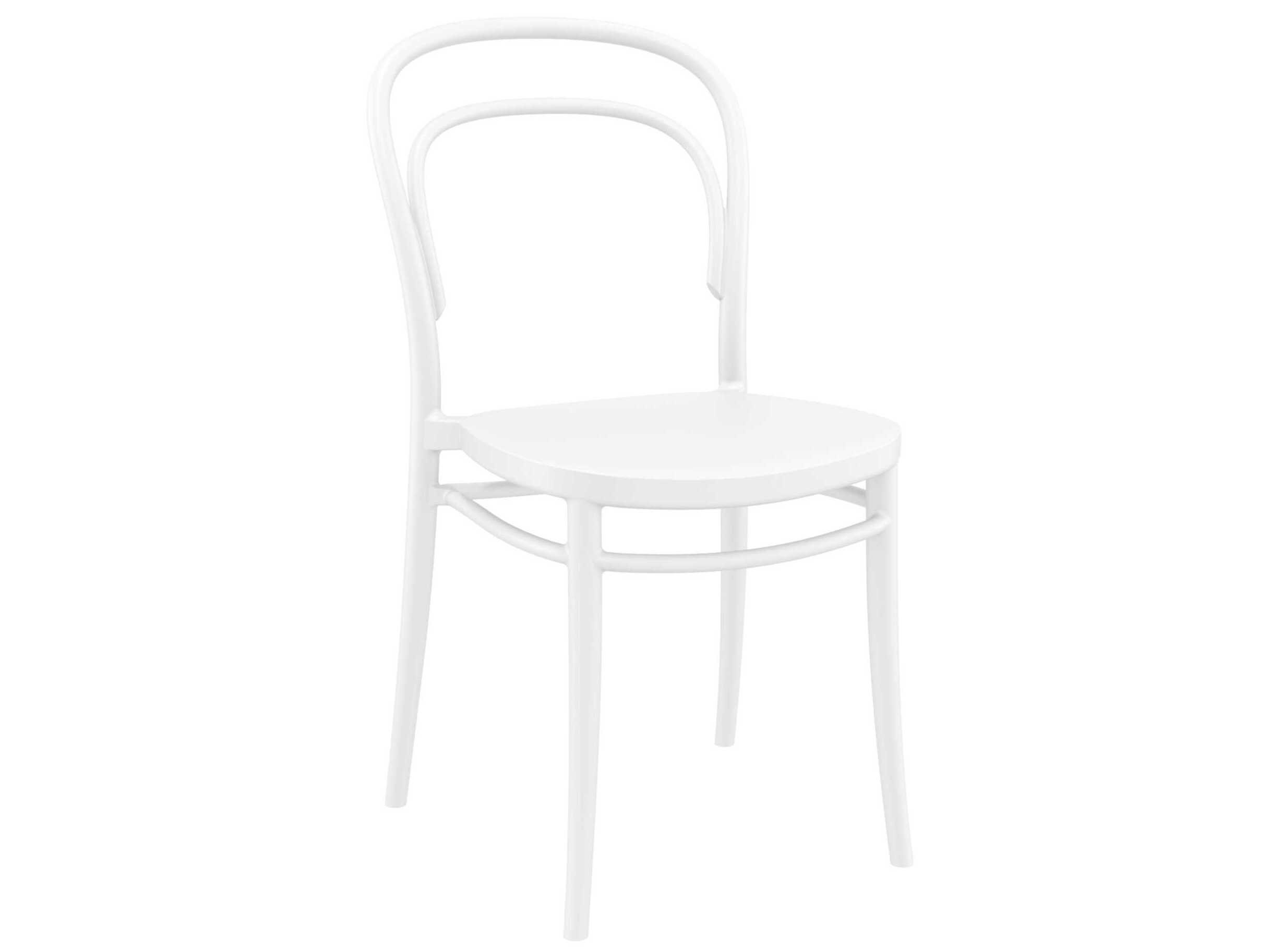Compamia Marie White Resin Dining Chair (Set of 2)