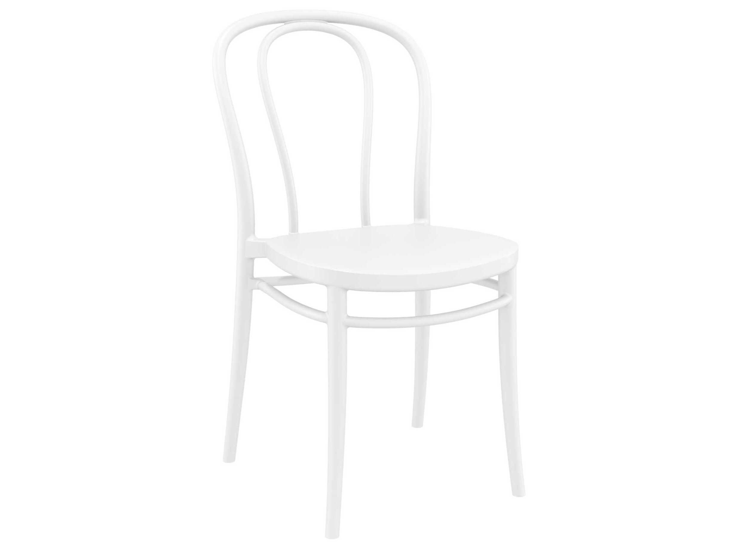 Compamia Victor White Resin Dining Chair (Set of 2)