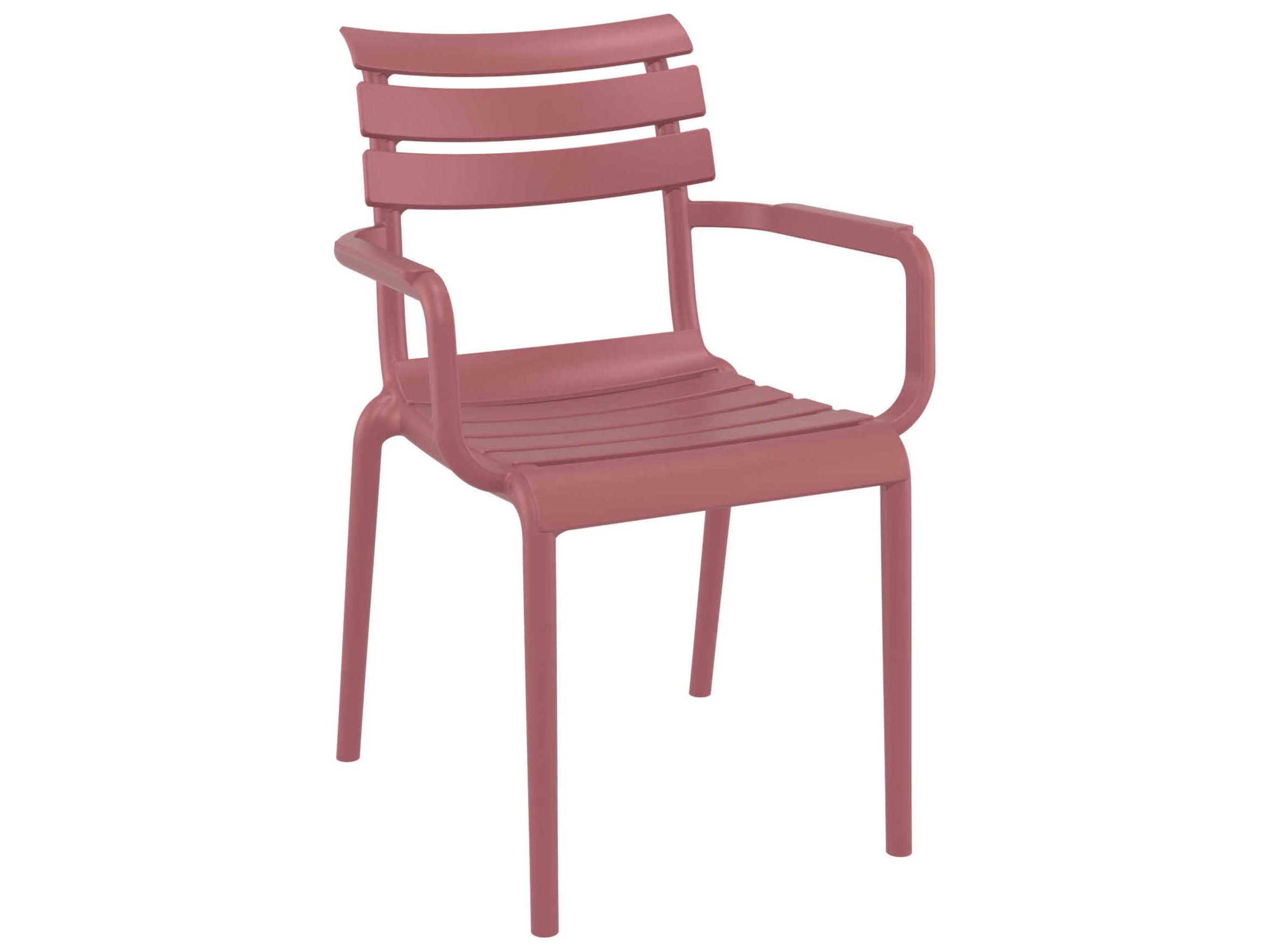 Compamia Paris Marsala Polypropylene Dining Chair (Set of 2)