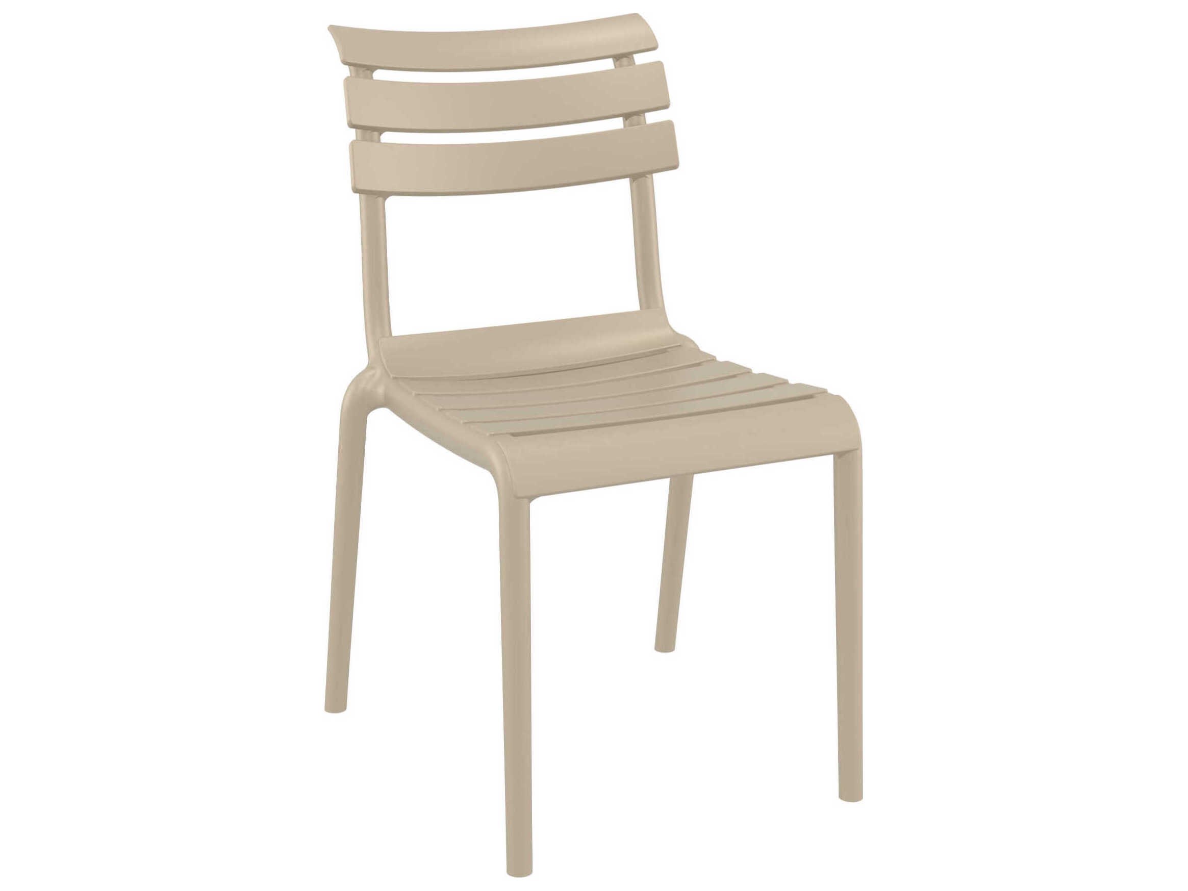 Compamia Helen Taupe Polypropylene Dining Chair (Set of 2)