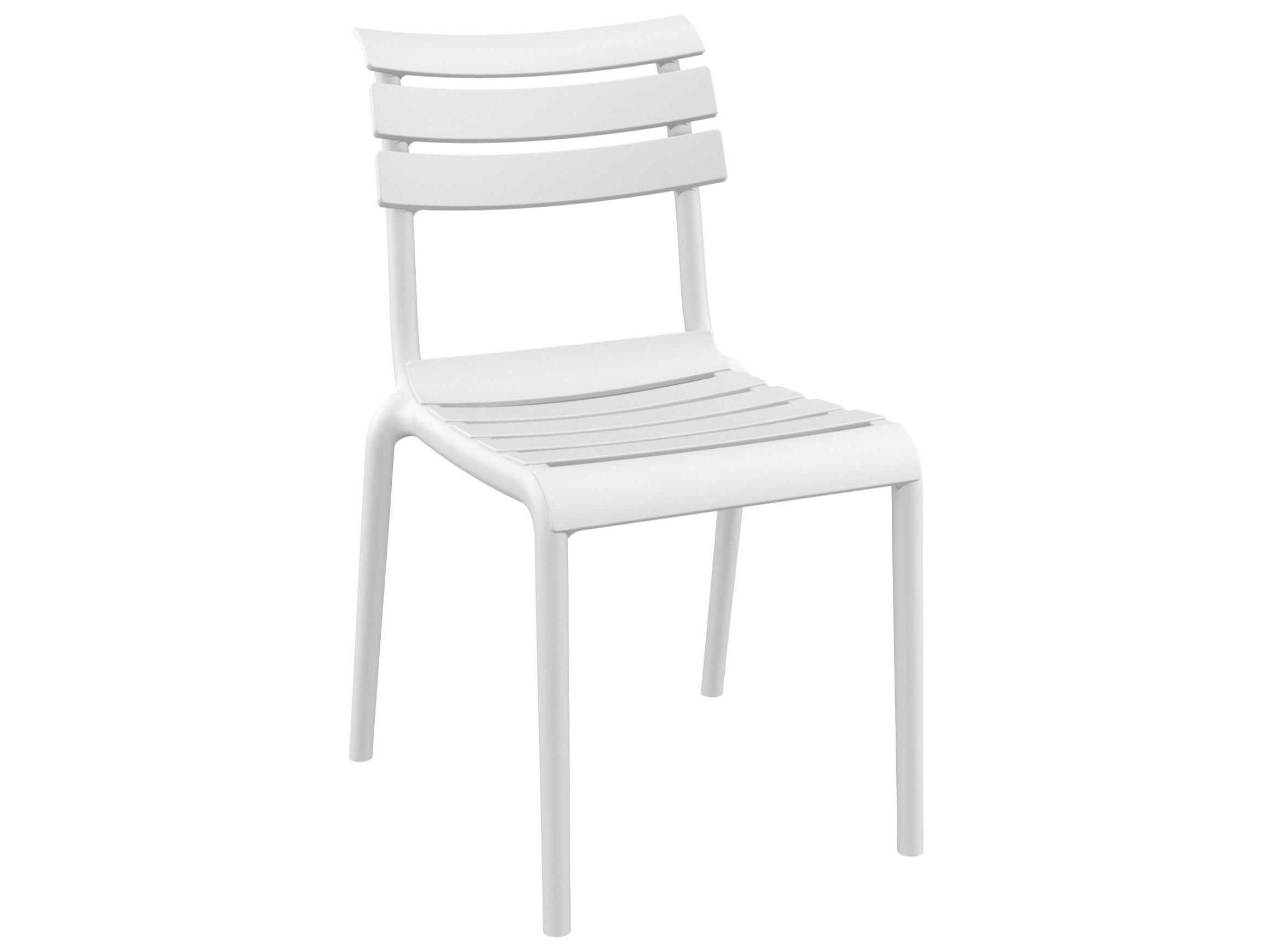 Compamia Helen White Polypropylene Dining Chair (Set of 2)