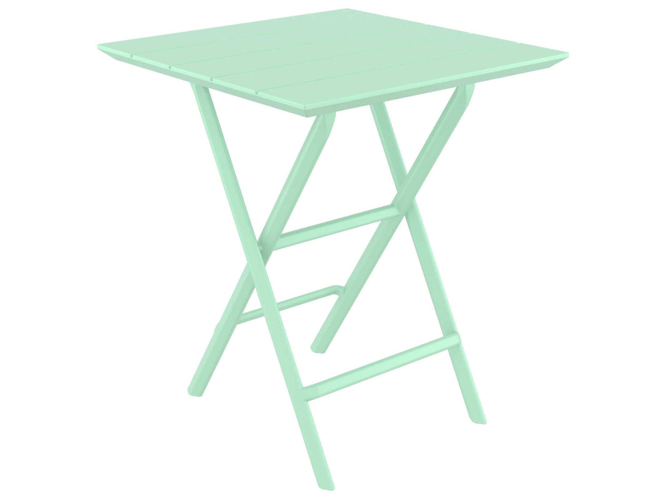 Compamia Helen Opaline Polypropylene Square Bistro Table