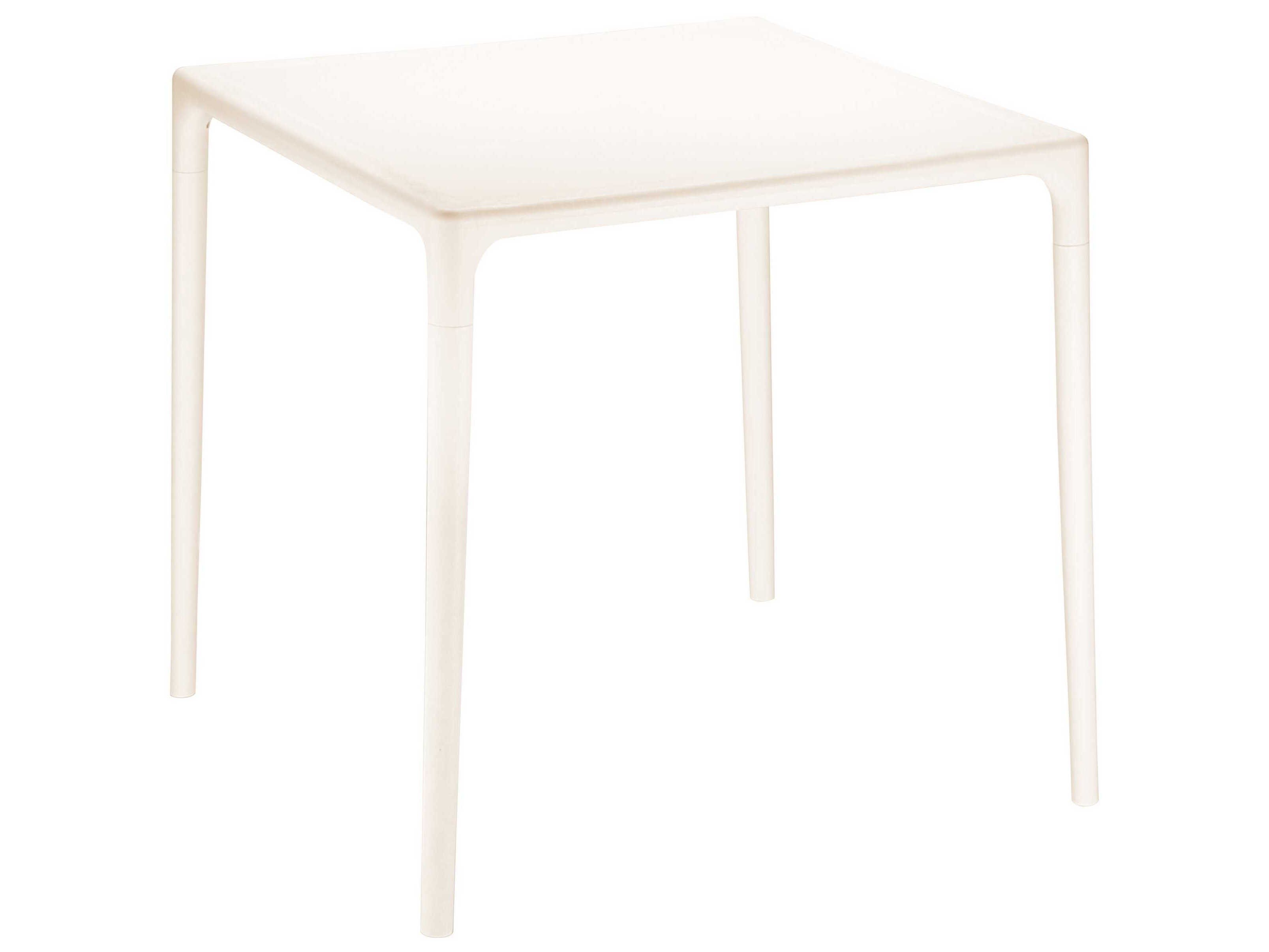 Compamia Mango Beige Resin Square Dining Table