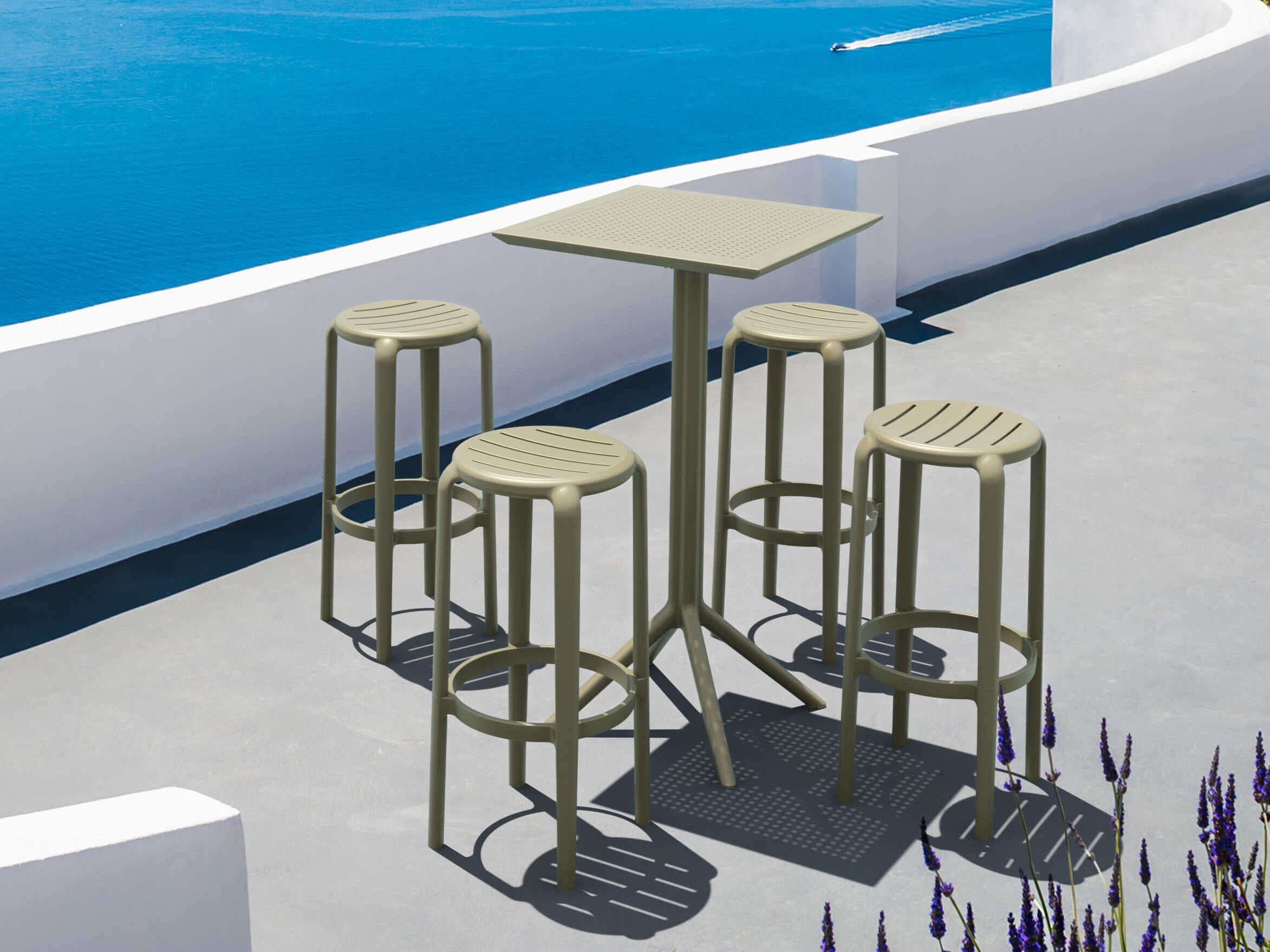 Compamia Sky Polypropylene Dining Set