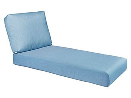 C.R. Plastic Bay Breeze Coastal Replacement Cushion Extension Chaise Seat & Back
