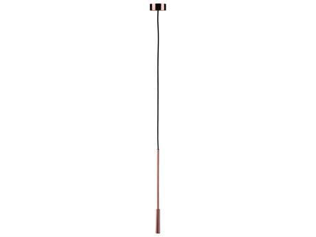 Carpyen Pippet Terracota Red Cylinder Mini Pendant