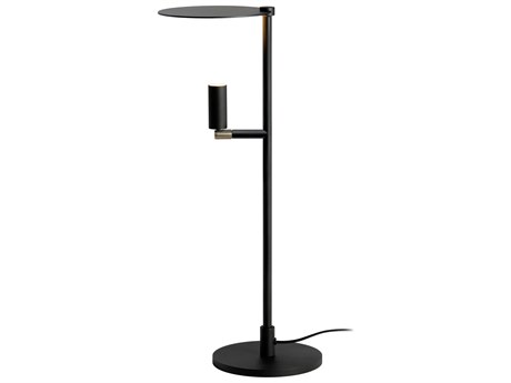 Carpyen Kelly Black Nickel Table Lamp