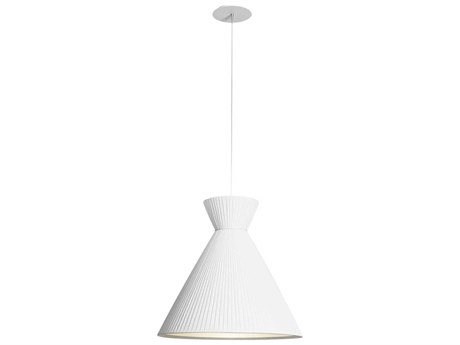Carpyen Mandarina 1-Light White Pendant