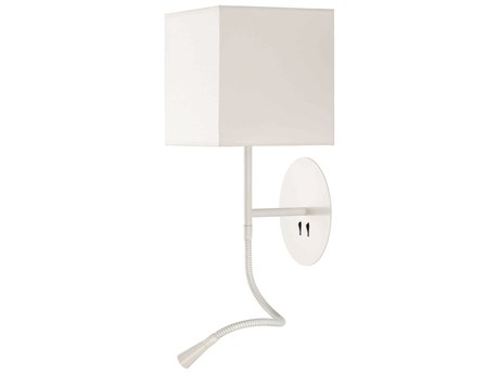 Carpyen Hotel Python Matte Nickel LED Wall Sconce