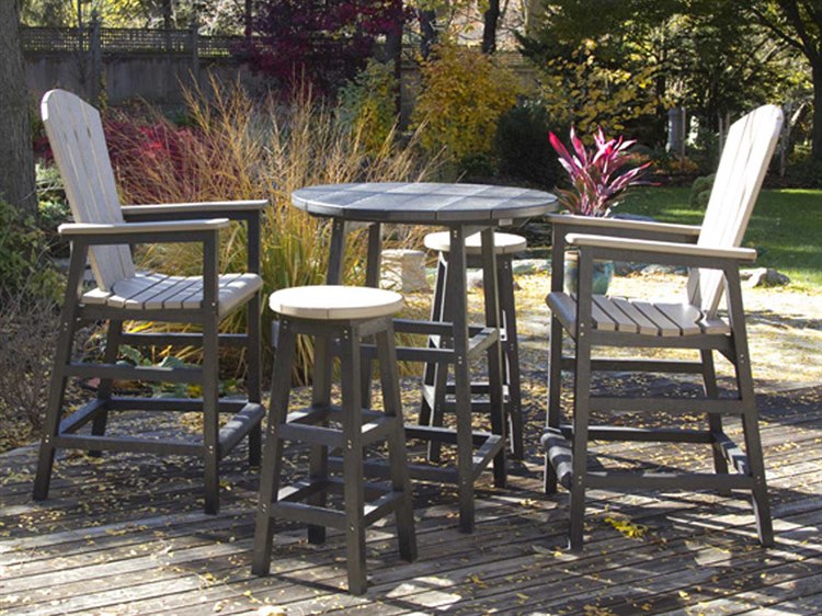 C R Plastic Generation Bar Dining Set With Chairs And Stools