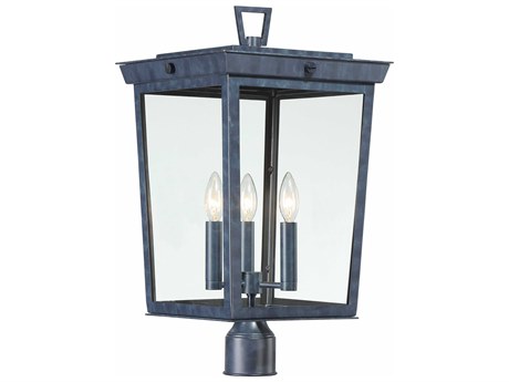 Crystorama Belmont 3 - Light Outdoor Post Light