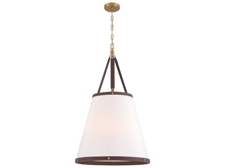 Crystorama Callahan 6-Light Luxe Gold Pendant