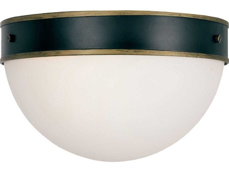 Crystorama Capsule Glass Outdoor Ceiling Light