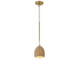 Visual Comfort Studio Leo 1-Light Satin Brass Globe Mini