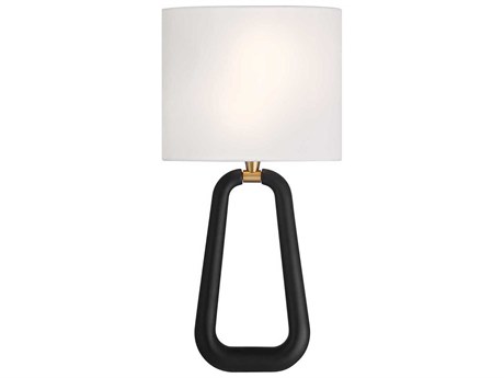 Crystorama Jori 2-Light Aged Brass Matte Black Wall Sconce