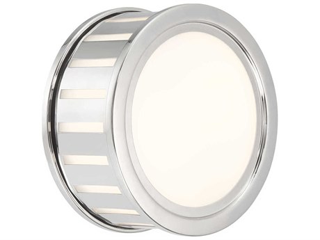Crystorama Kendal 2-Light Polished Nickel Wall Sconce