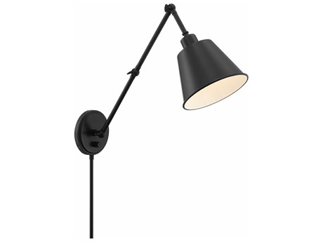 Crystorama Mitchell 1 - Light Swing Arm
