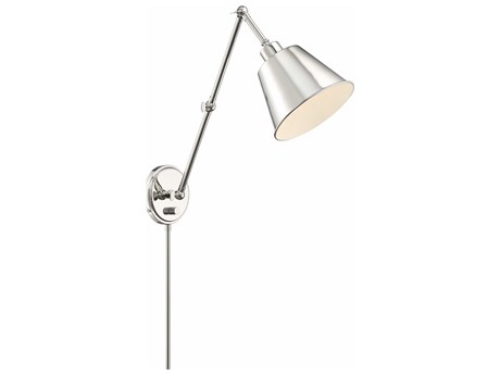 Crystorama Mitchell 1 - Light Swing Arm