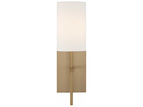 Crystorama Veronica 1-Light Black Wall Sconce