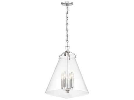 Crystorama Voss 4-Light Polished Nickel Pendant