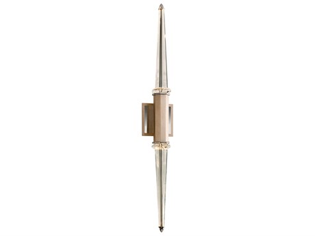 Corbett Lighting Harlow 8-Light Silver Crystal LED Wall Sconce