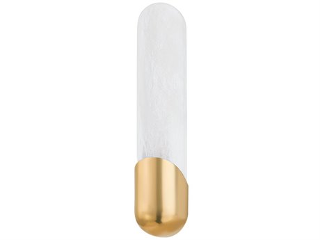 Corbett Lighting Rome 1-Light Vintage Brass LED Wall Sconce