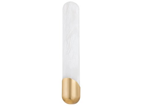 Corbett Lighting Rome 1-Light Vintage Brass LED Wall Sconce