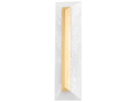 Corbett Lighting Perth 1-Light Vintage Brass LED Wall Sconce