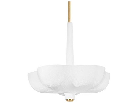 Corbett Lighting Rimini 5-Light Gold Leaf Bowl Pendant