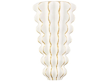 Corbett Lighting Esperanza 2-Light Ceramic Gloss White Wall Sconce