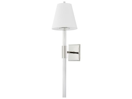 Corbett Lighting Martina 1-Light Polished Nickel Crystal Wall Sconce