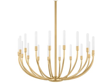 Corbett Lighting Amalthea 18-Light Vintage Brass Chandelier