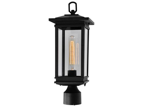 CWI Lighting Oakwood 1-Light Outdoor Post Light