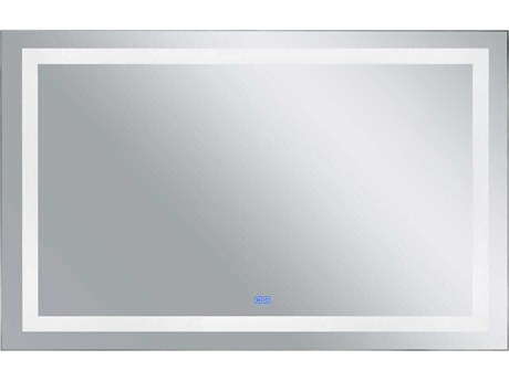 CWI Lighting Abril White Rectangular Wall Mirror