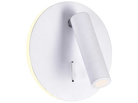 CWI Lighting Private I Matte White Wall Sconce