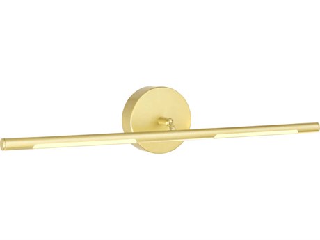 CWI Lighting Oskil Satin Gold Picture Light