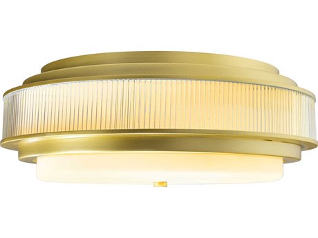 CWI Lighting Valdivia 5-Light Satin Gold Flush Mount