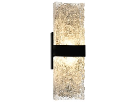 CWI Lighting Lava Black Vanity Light