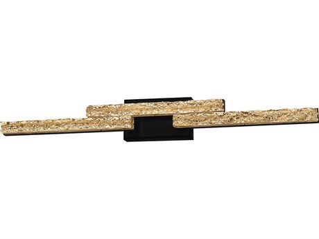 CWI Lighting Stagger Black Vanity Light