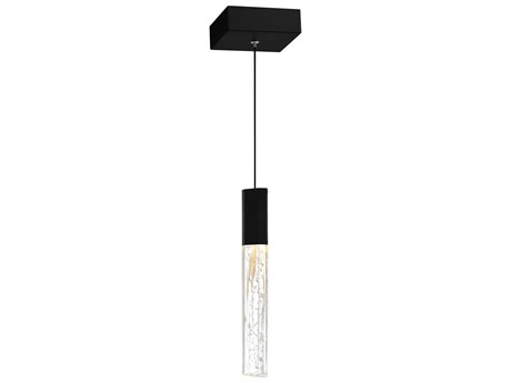 CWI Lighting Greta Black Linear Mini Pendant