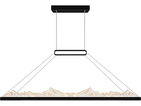 CWI Lighting Himalayas Black Island Pendant