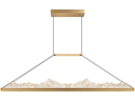 CWI Lighting Himalayas Brass Island Pendant